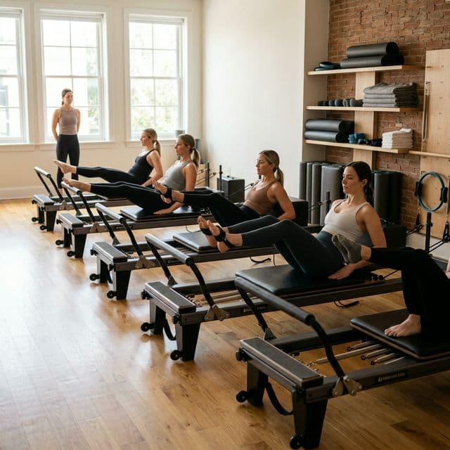 Reformer-Pilates-Studio einrichten: Geräte, Räumlichkeiten und Kosten